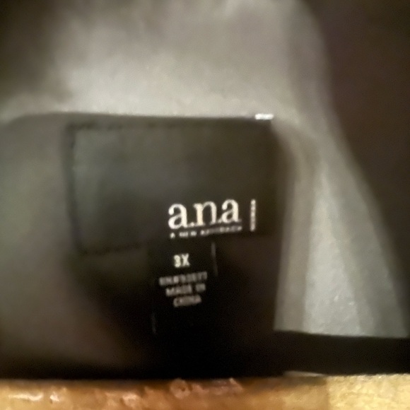 A.N.A Hooded Faux Fur Soft Shell Jacket - Picture 2 of 3